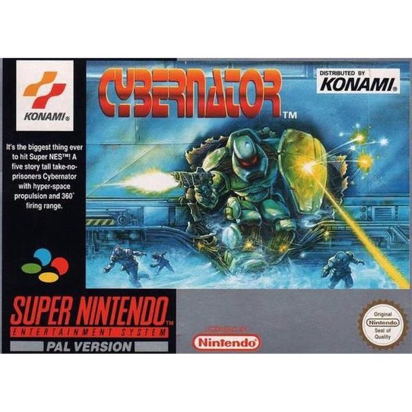 Cybernator (SNES) Losse Cassette