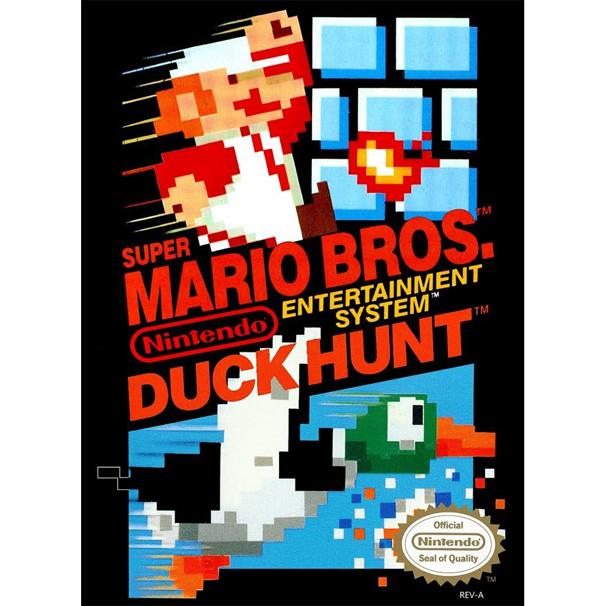 Super Mario Bros Duck Hunt NES Losse Cassette Tweek Webshop