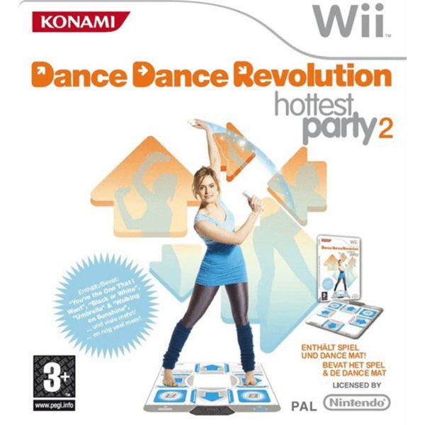 Dance Dance Revolution - Hottest Party 2 (Nintendo Wii) GAME ONLY