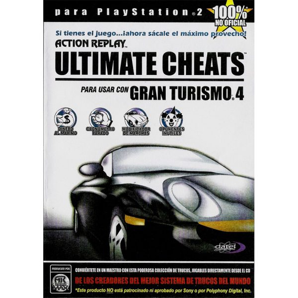 Action Replay Ultimate Cheats - Gran Turismo 4 (PS2)