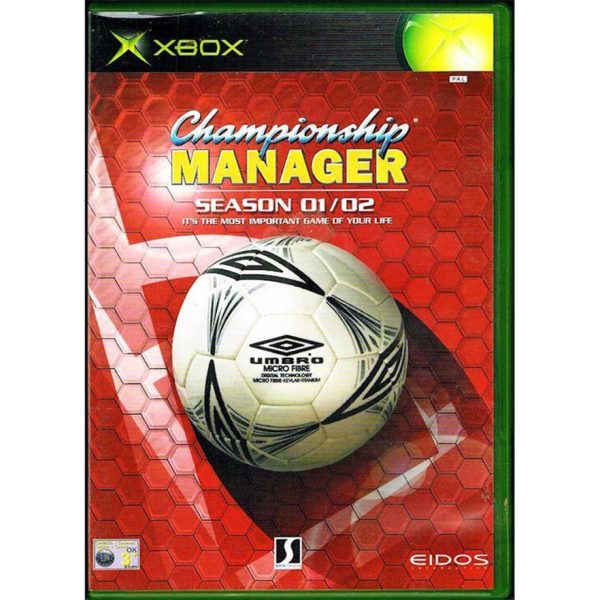 Championship Manager Season 01-02 (Xbox)