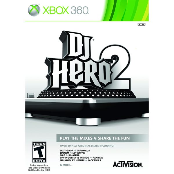 DJ Hero 2 (Xbox 360) GAME ONLY