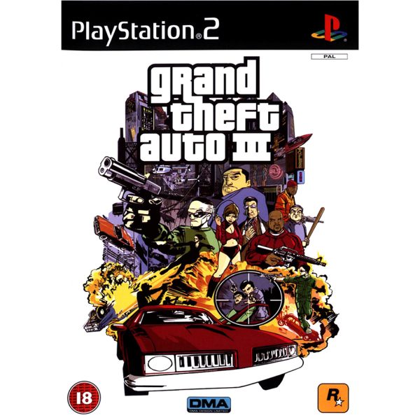 Grand Theft Auto 3 (GTA 3) (PS2)