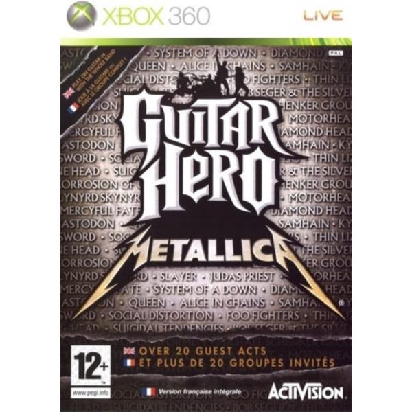 Guitar Hero - Metallica (Xbox 360) GAME ONLY