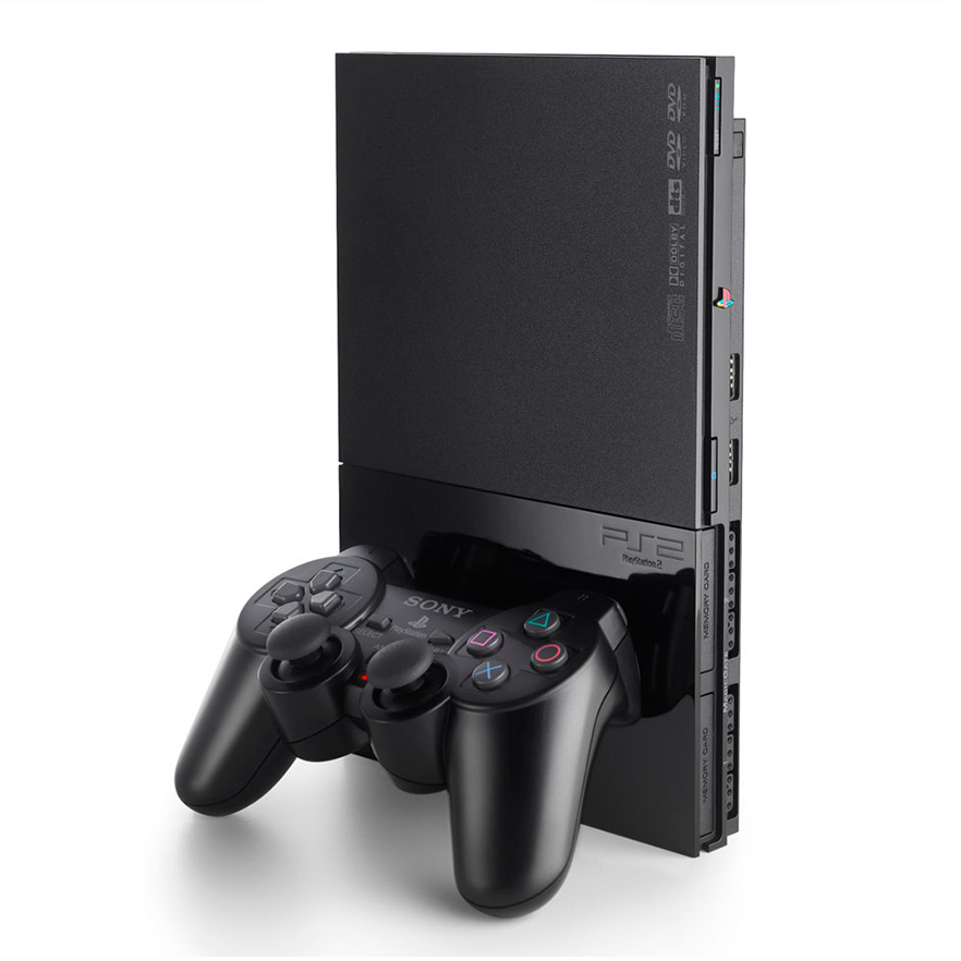 Slim - Zwart (PS2 Slim) Refurbished - Tweek webshop