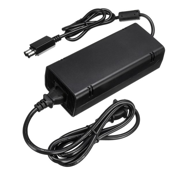 Xbox 360 Slim Stroomadapter (Zwart) | Refurbished