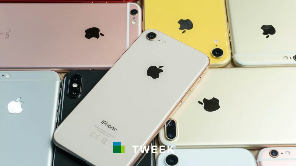 Heel veel iphones